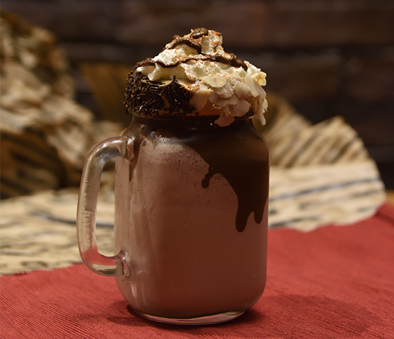 Nutty Nutella Milkshake
