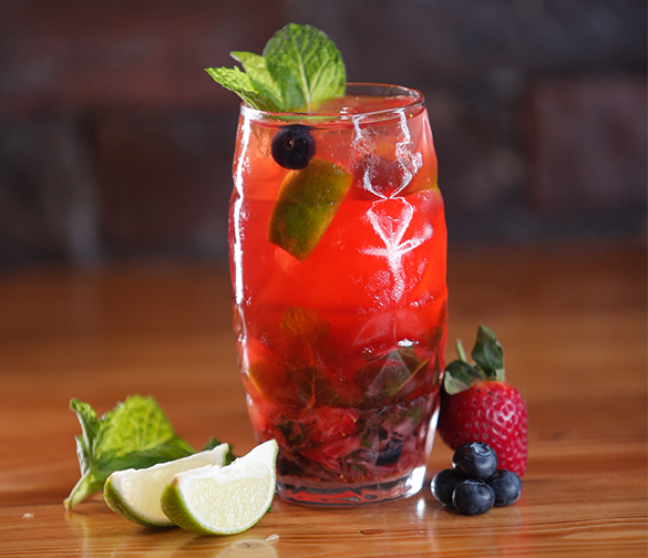 Mixed Berry Mojito