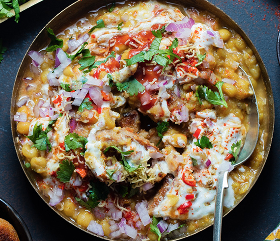 Aloo Tikka Chaat