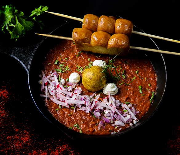 Miniature Pav Bhaji