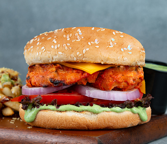 Tandoori Chicken Burger