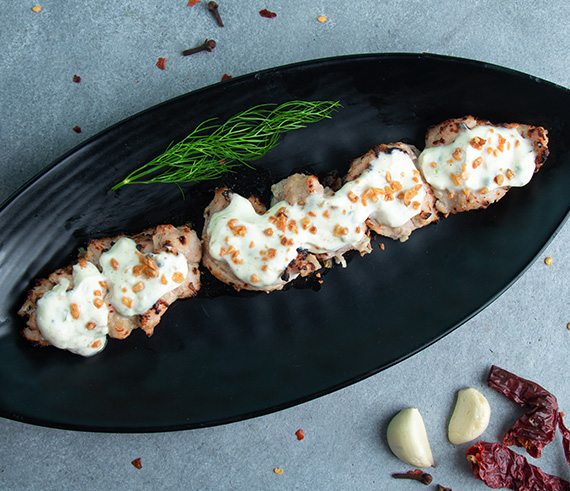 Chicken Dahi Lasooni Tikka