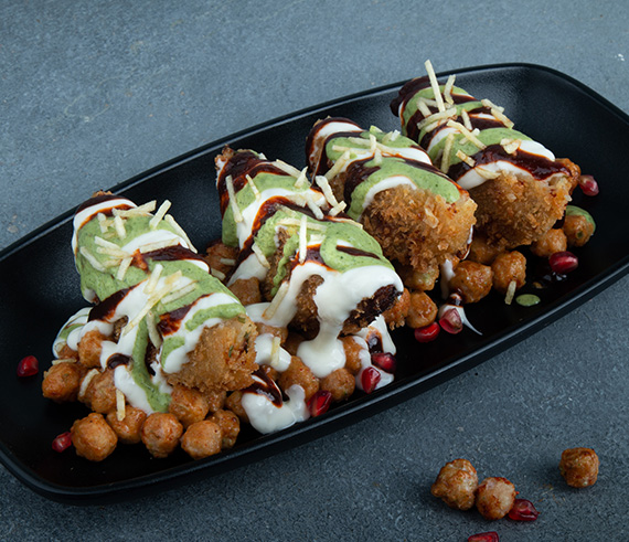 Aloo Tikki Chaat