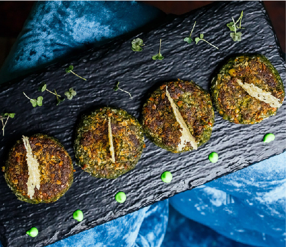 Desi Pesto Kebab