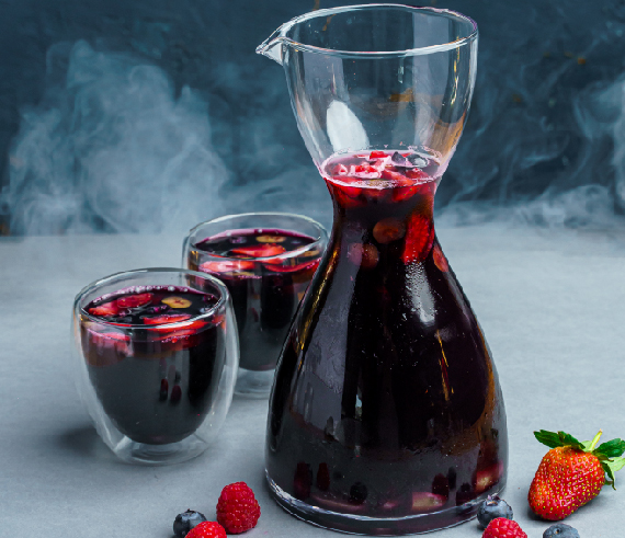 Berry Sangria Jar (Non-Alcoholic)