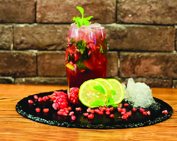 Pomegranate Mojito