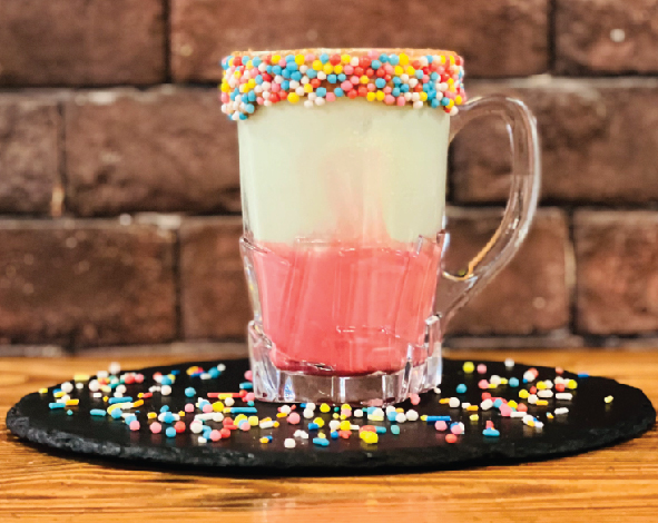 Strawberry Matcha Latte Shake