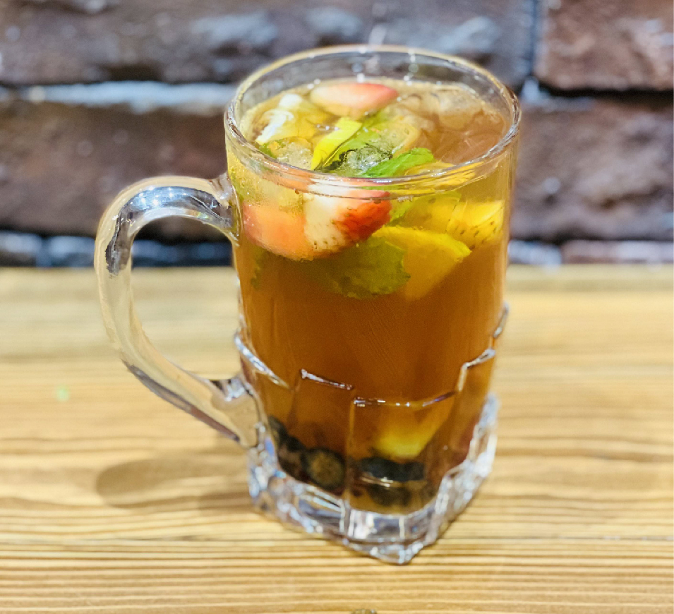 Earl Grey Iced Fruit Tea
