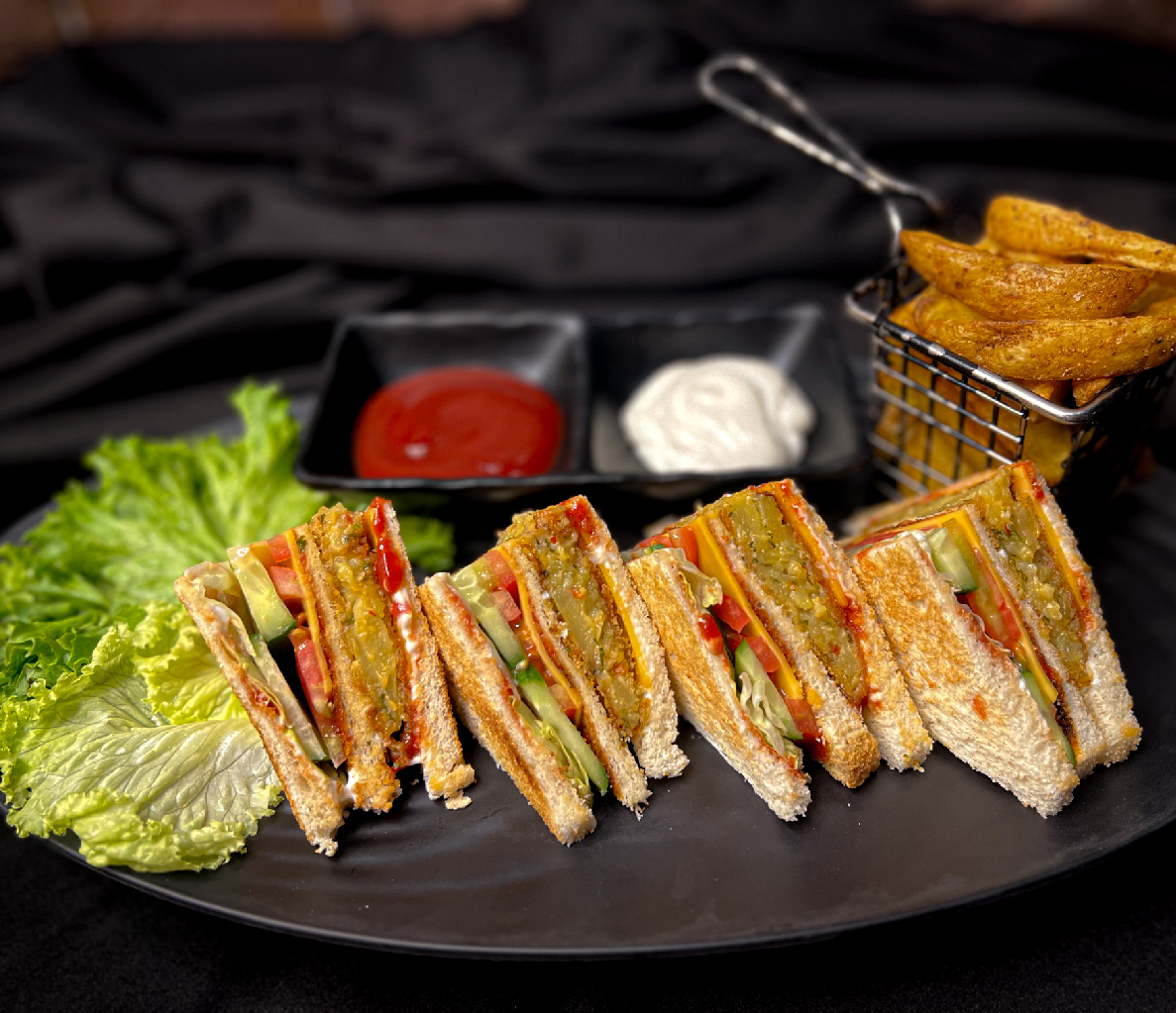 Club Sandwich - Veg