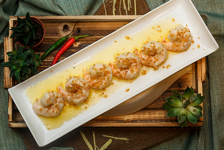 Butter Garlic Prawns