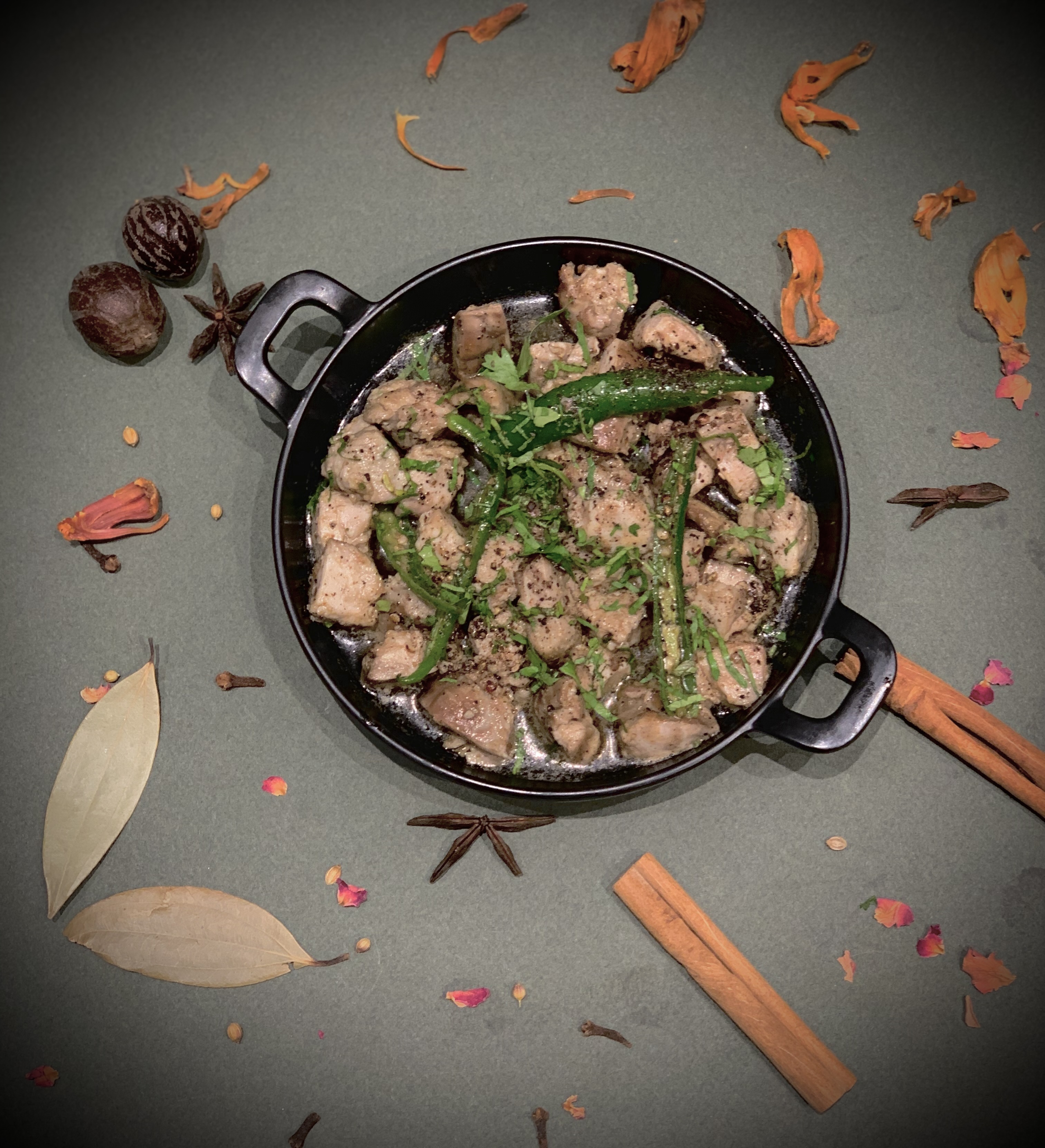 Tawa Black Pepper Bheja