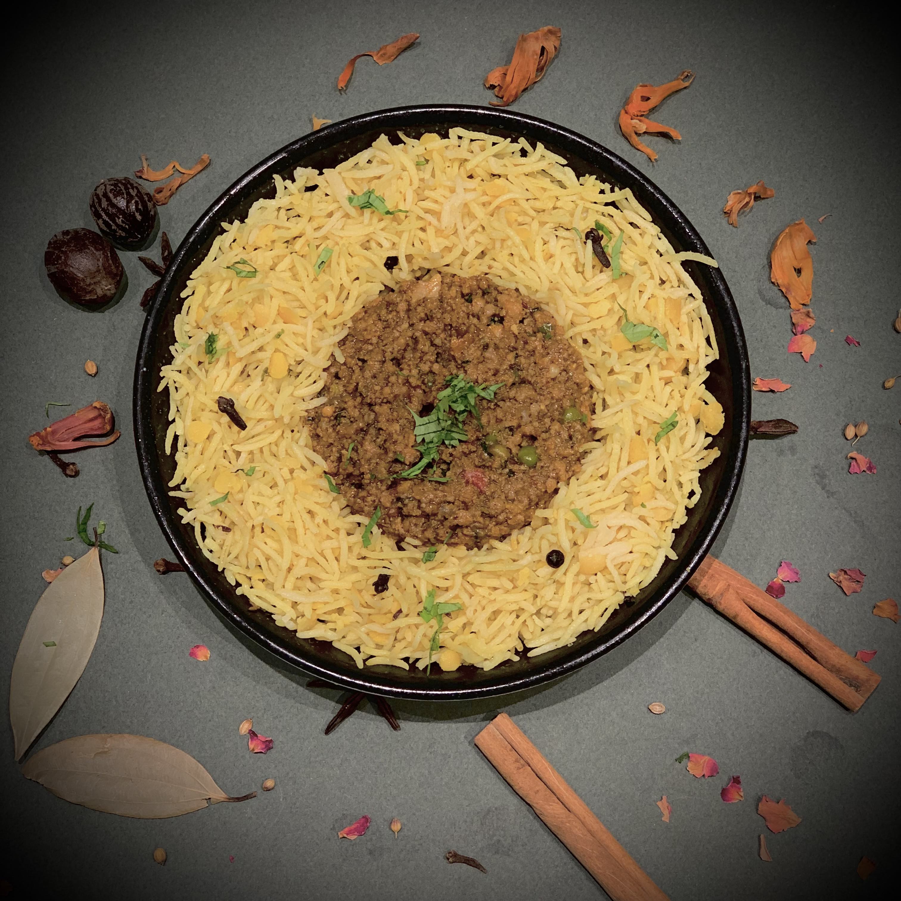 Mutton Kheema Khichdi