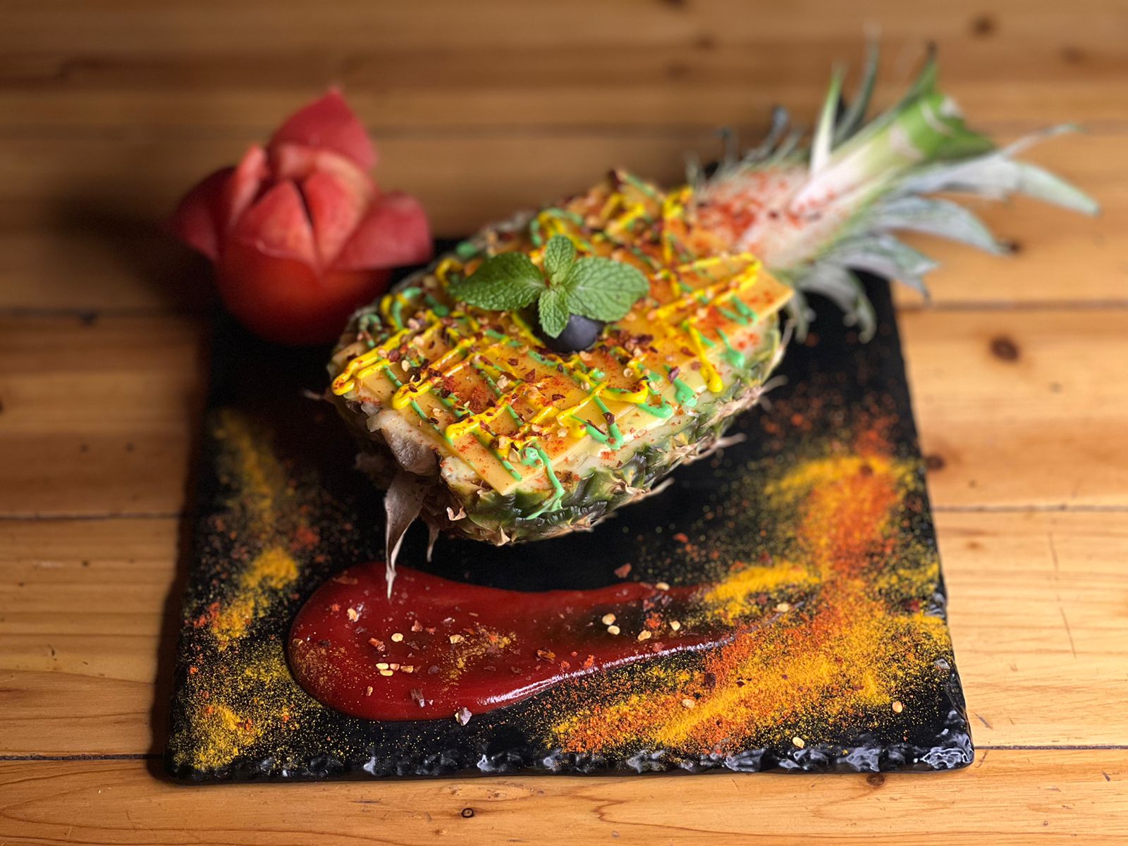 FIERRY PINEAPPLE CHICKEN