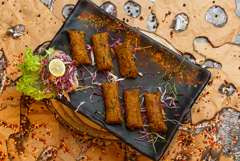 Veg Seekh Kebab