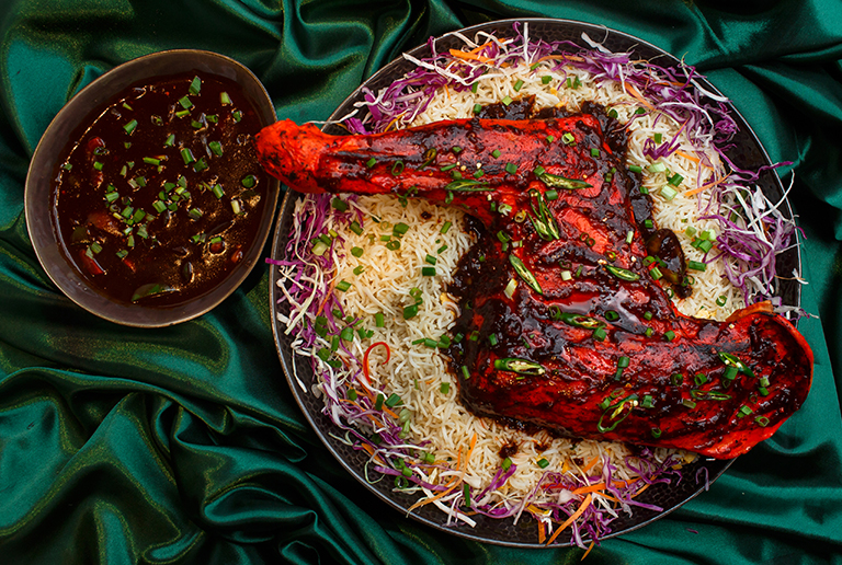 Raan Chilli Tandoori with Kepsa Rice