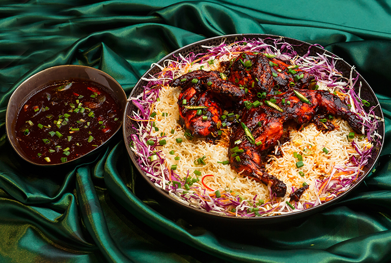 Chicken Chilli Tandoori with Fried Rice