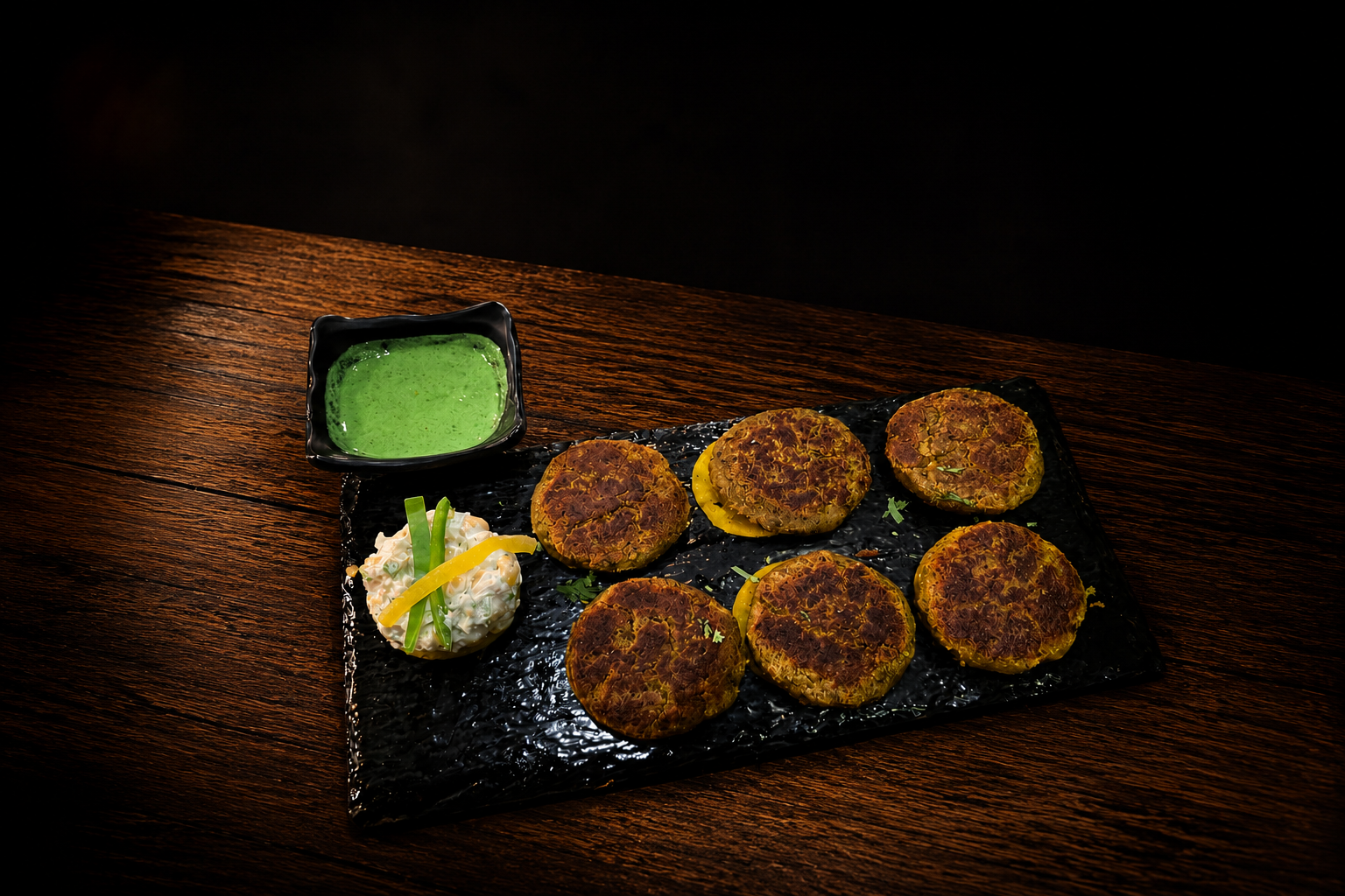 Mushroom Galouti Kebab